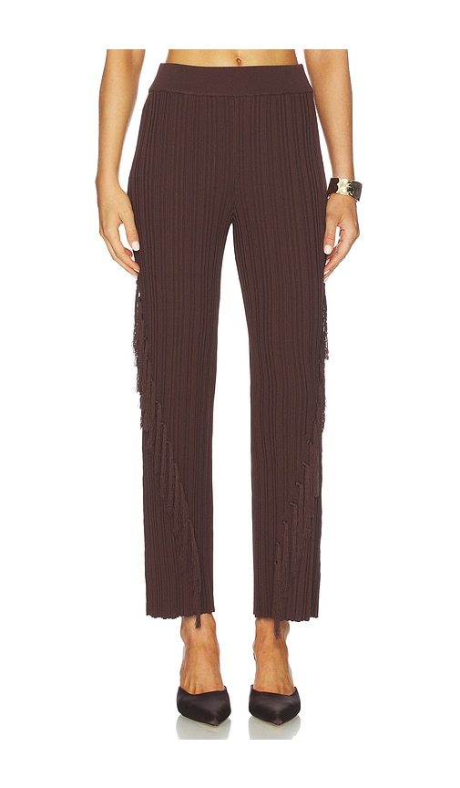 Maude Knit Pant in Brown. - size L (also in M, S, XL, XS) - Cult Gaia - Modalova