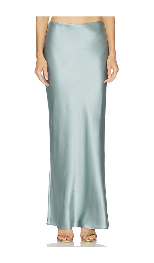 Cult Gaia Chantel Skirt in Celadon