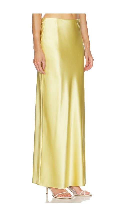 Cult Gaia Chantel Skirt In Gold