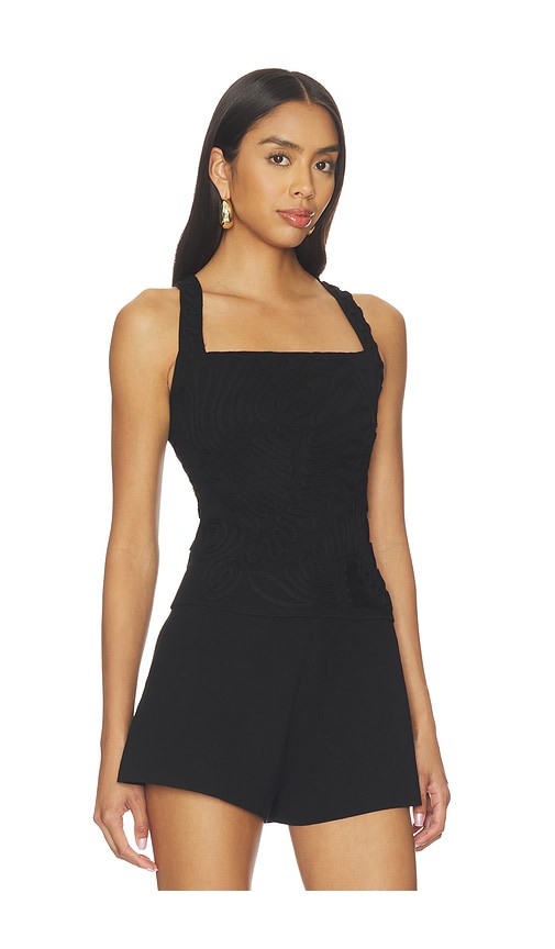 Cult Gaia Sid Mini Dress In Black In Black