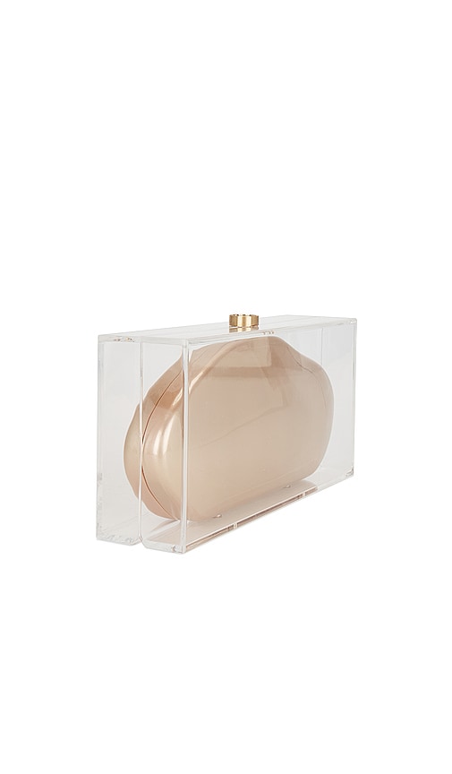  Cult Gaia Clutch Annika In Metallic Bronze. 