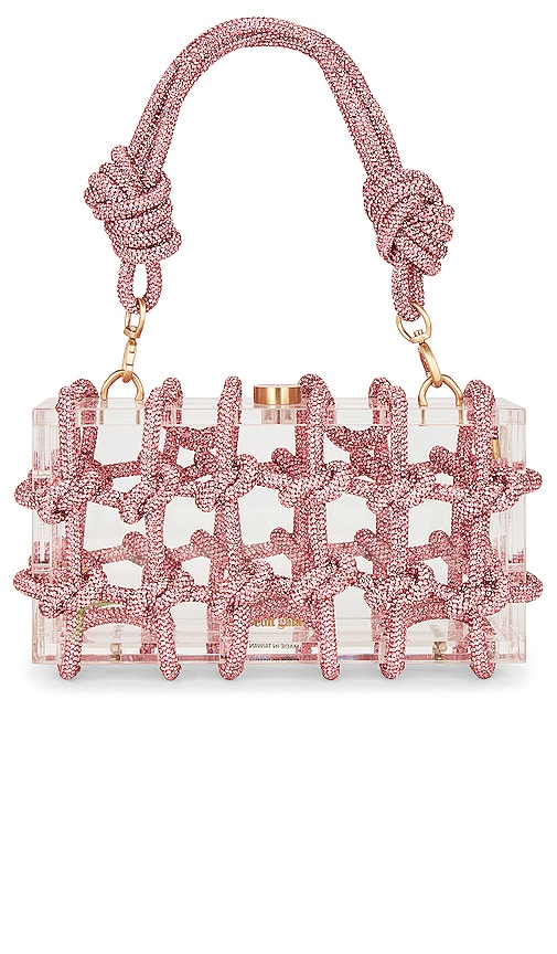 Product image of Cult Gaia ÉPAULE BESS in Shell Pink. Click to view full details
