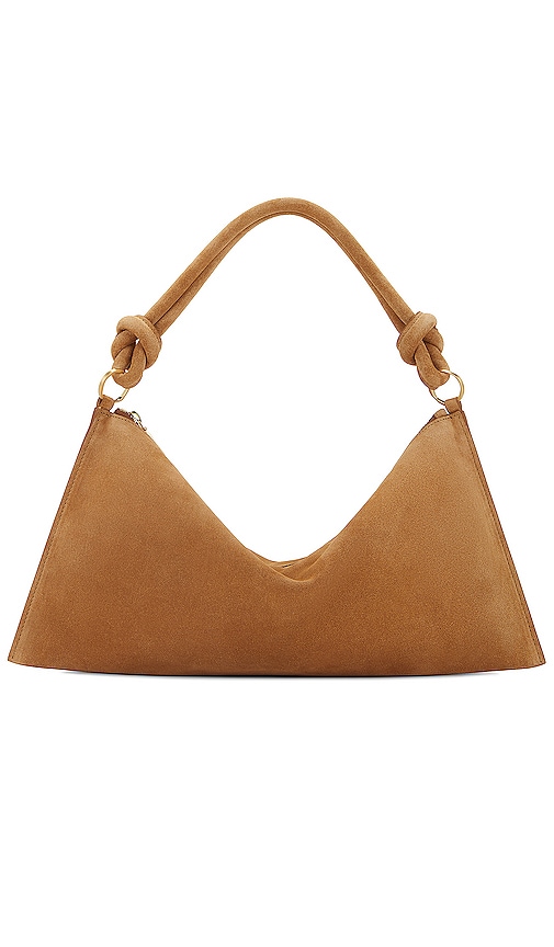 Cult Gaia Hera Mini Shoulder in Camel