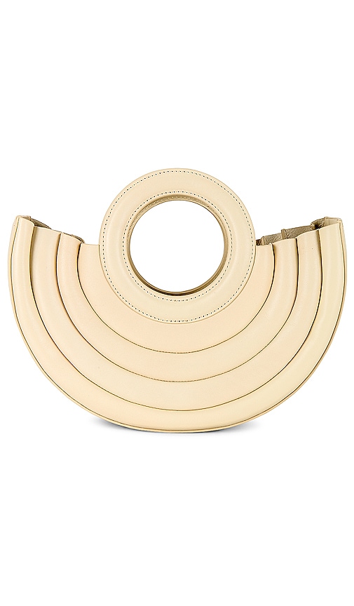 Cult Gaia Amelia Mini Top Handle in Off White