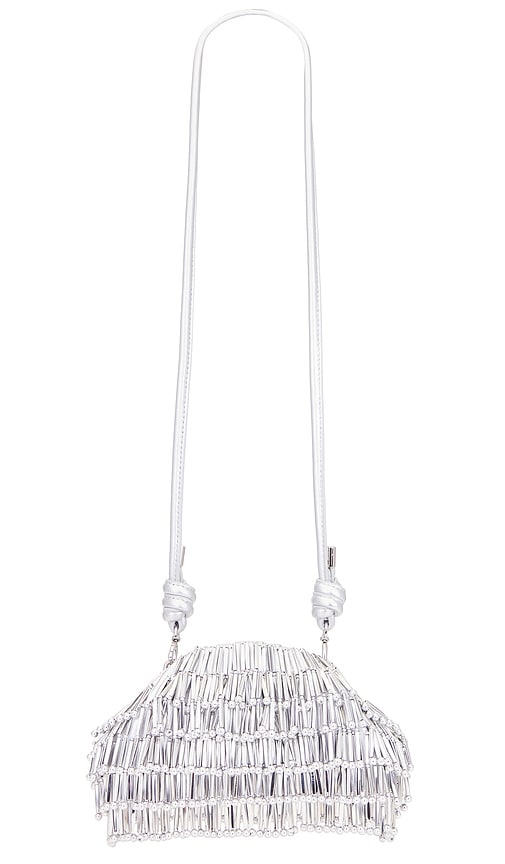 Shop Cult Gaia Jaala Nano Crossbody In Metallic Silver