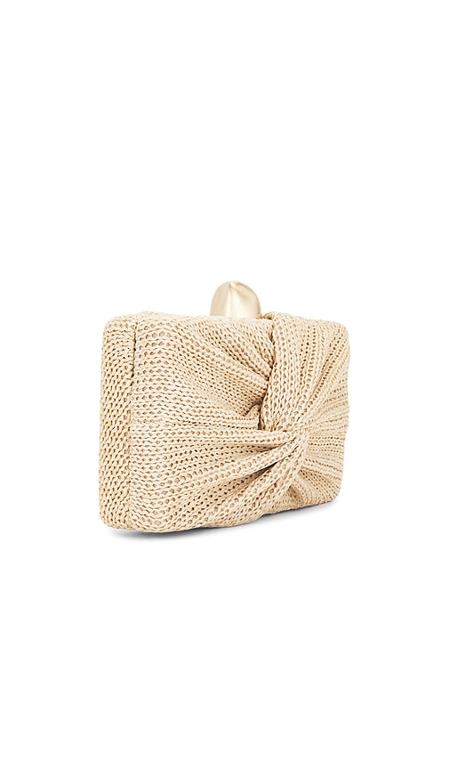  Cult Gaia Clutch Lisse In Tan. 