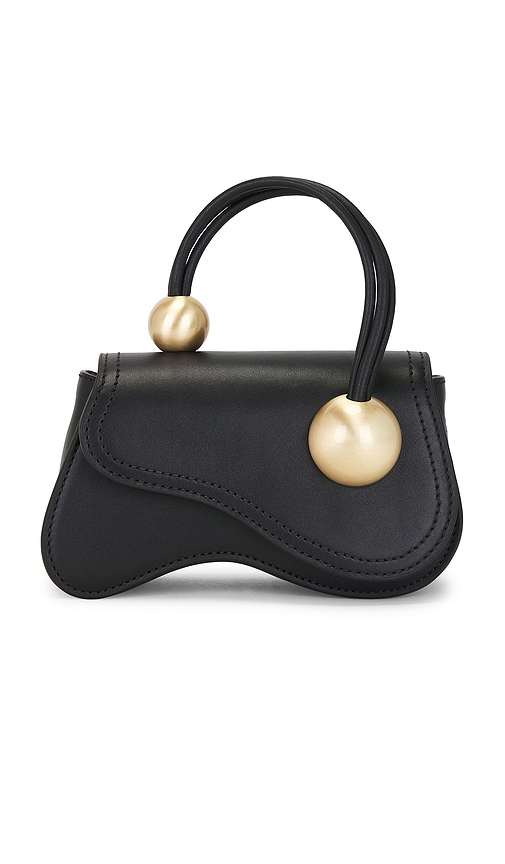 Cult Gaia Kazia Nano Crossbody Bag In Black