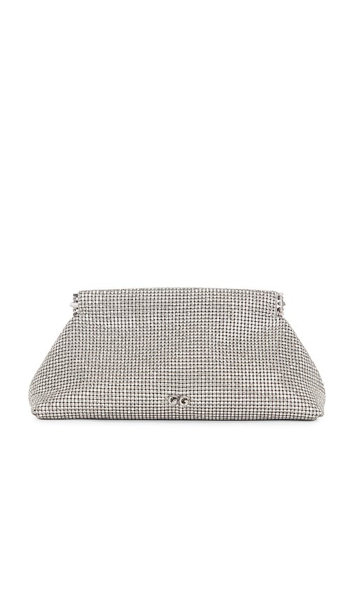 Cult Gaia Lillia Mini Clutch In Transparent