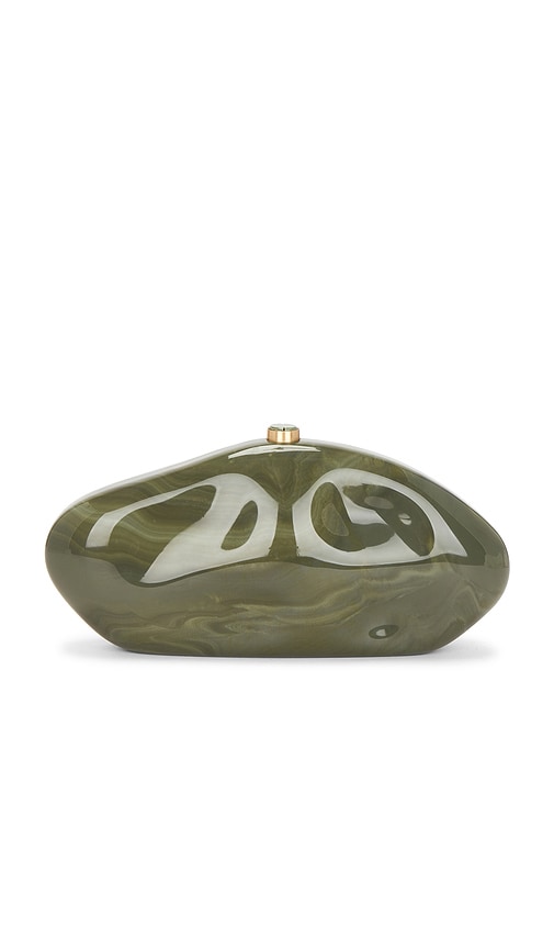 Cult Gaia The Caldera Clutch In Green