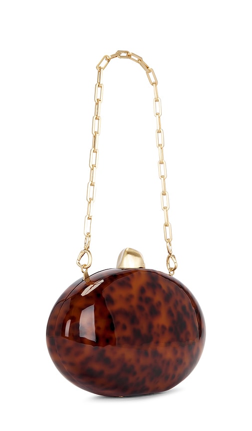  Cult Gaia Clutch Eviana In Brown. 