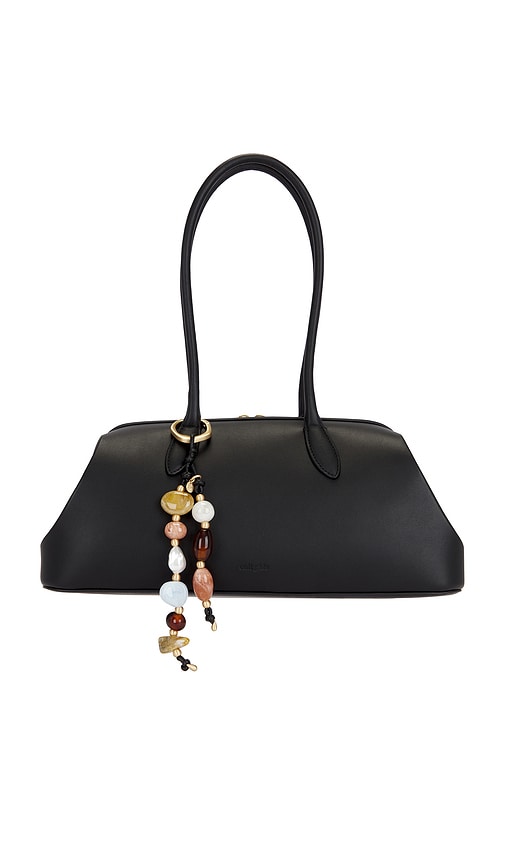 Cult Gaia Raia Satchel Shoulder Bag In Black
