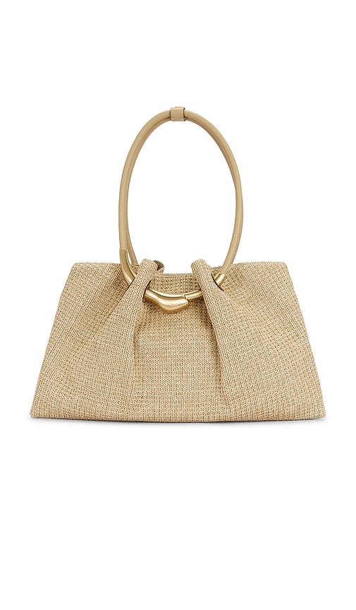 Cult Gaia Asa Satchel In Brown