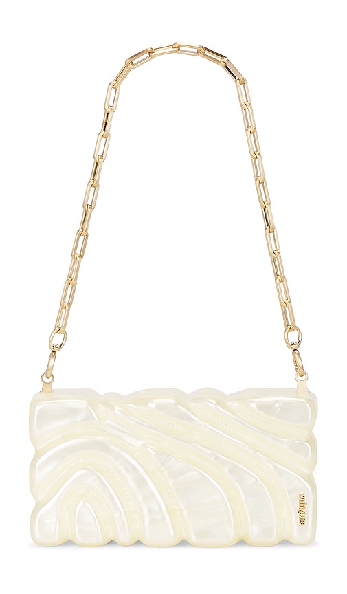 Cult Gaia Aura 클러치백 In White