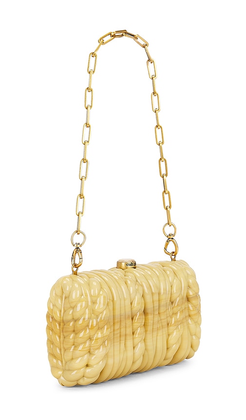  Cult Gaia Clutch Helene In Yellow. 