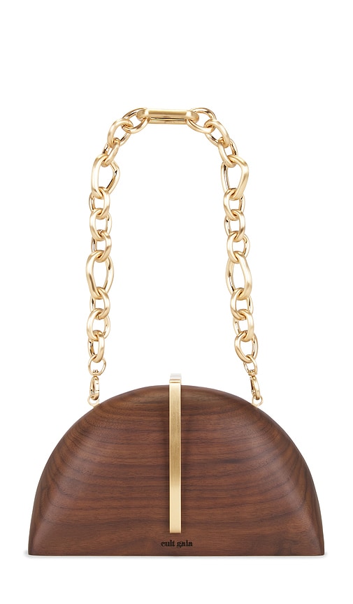 ESTUCHE LAGUNA by Cult Gaia in Walnut