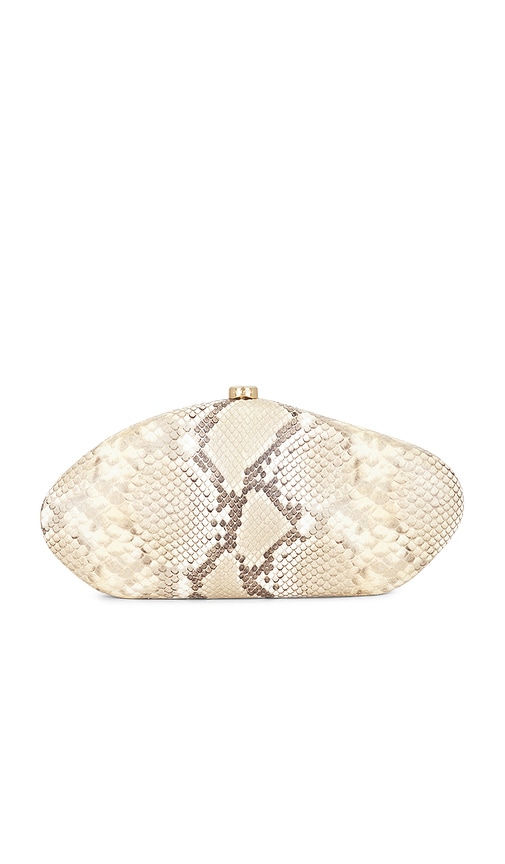 The Caldera Clutch by Cult Gaia in Faded Python