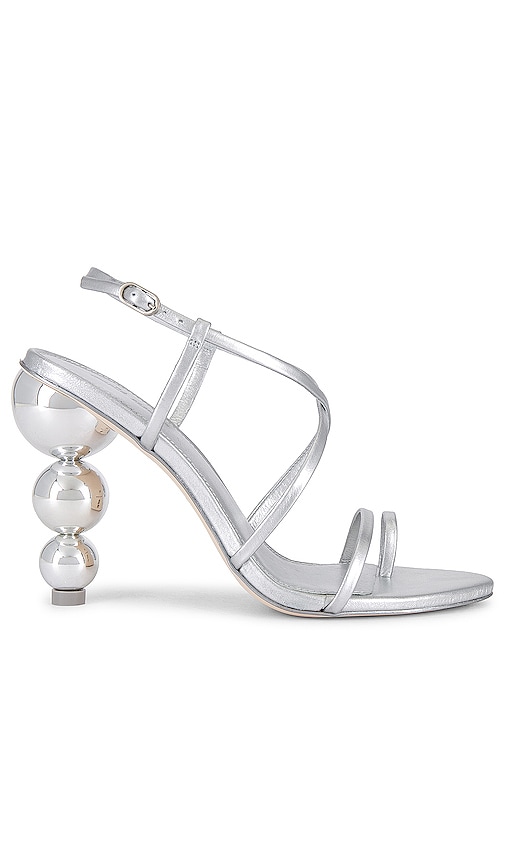 Leather sandal Cult Gaia Silver size 6.5 US in Leather - 40830929