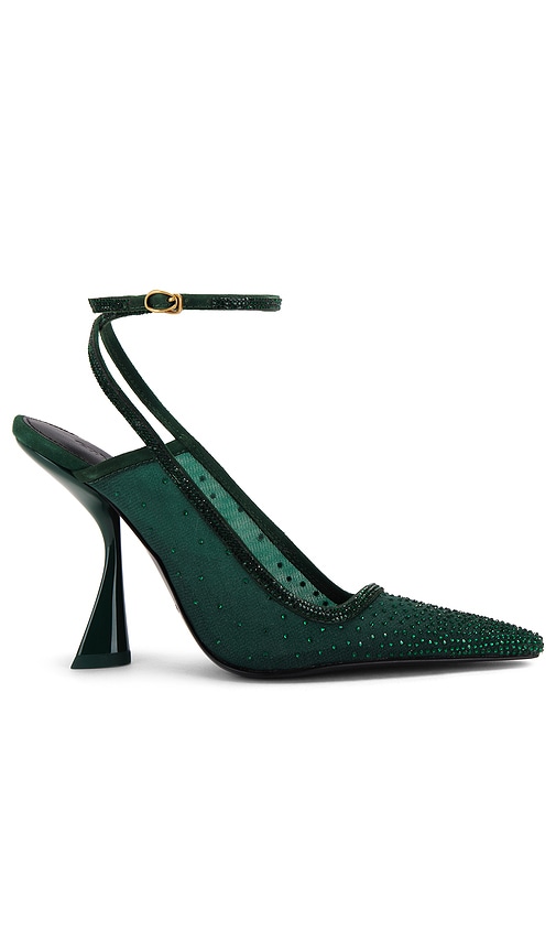 Cult Gaia Diya Sling Back in Malachite