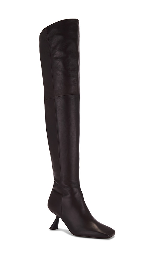 Cult Gaia Wade Boots Espresso In Espresso