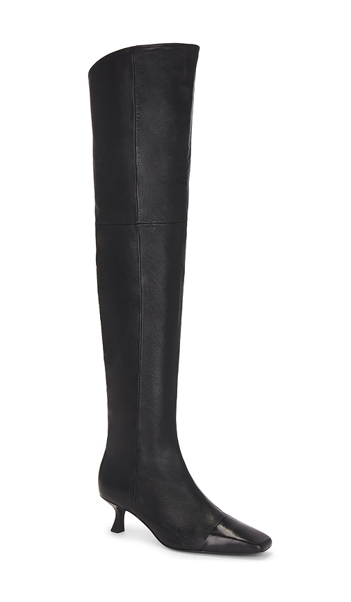 Cult Gaia Silas Over The Knee Boot In Black