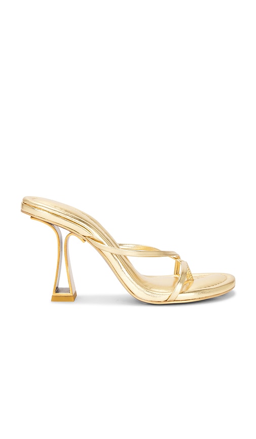 Soriah Sandal in Metallic Gold. - size 36 (also in 37, 37.5, 38, 39, 39.5) - Cult Gaia - Modalova