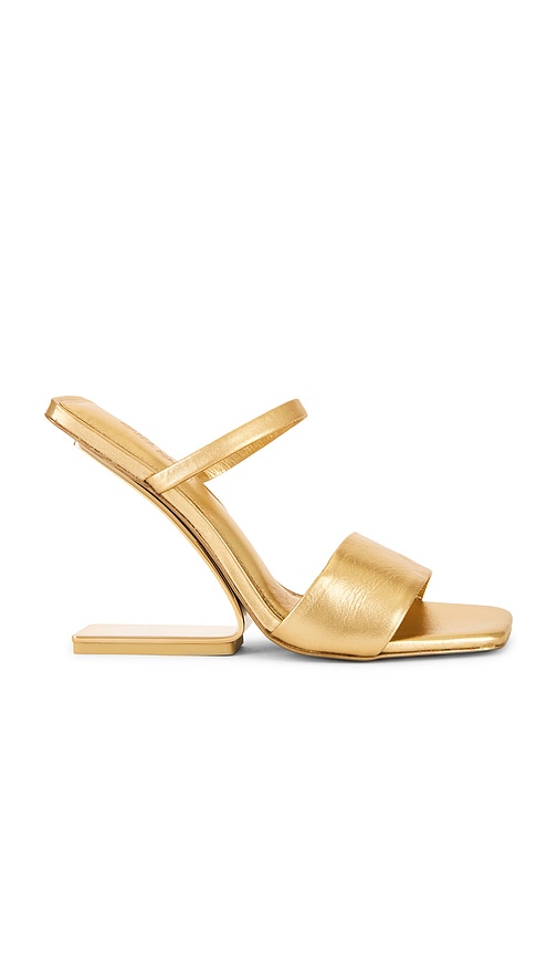 Rene Sandal in Metallic Gold. - size 37 (also in 37.5, 38, 38.5, 39.5, 40) - Cult Gaia - Modalova