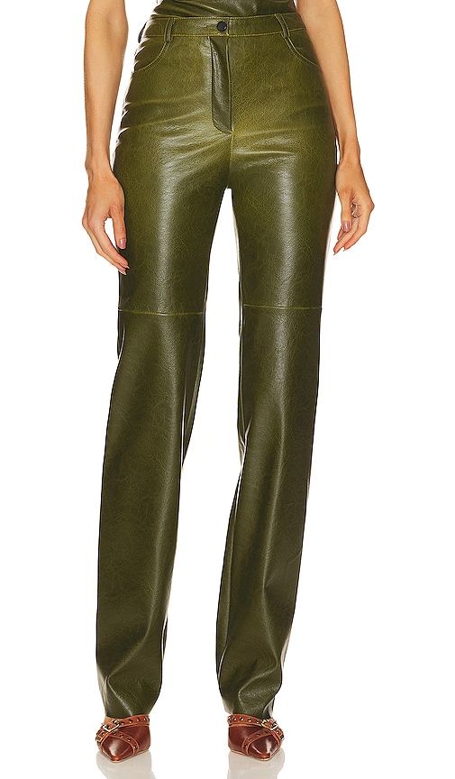 Selected Femme Marie Leather Trousers | Anthropologie Turkey - Women's  Clothing, Accessories & Home