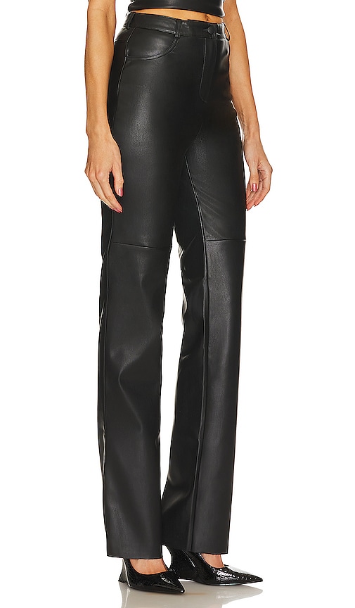 Shop Cultnaked Killa Faux Leather Trousers In Black
