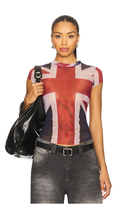 Love Tee in Red. - size XS (also in L, M, S, XXS)