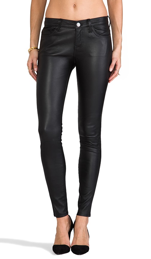 The Ankle Leather Skinny
