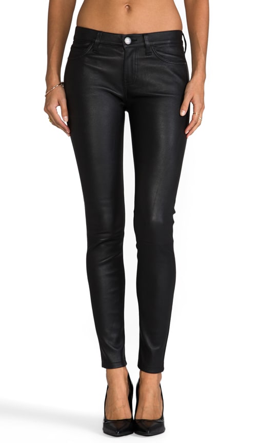 The Ankle Leather Skinny