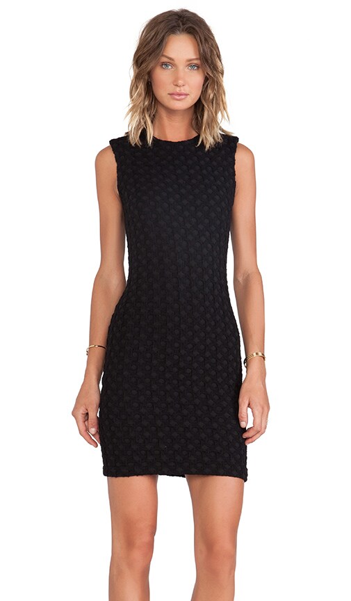 Textured Fitted Dress