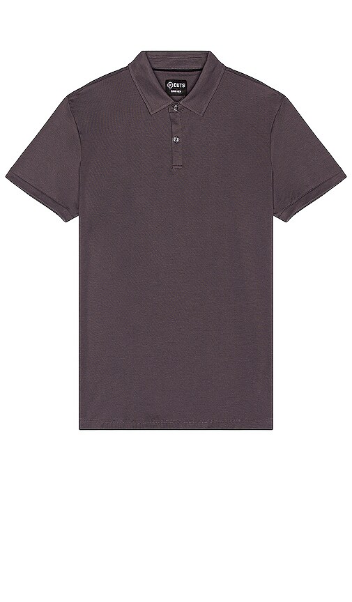 Cuts Curve-Hem Polo in Cast Iron