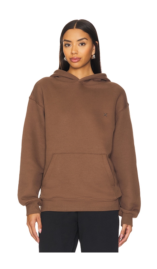 Shop Cuts Divine Fleece Hoodie In Mocha