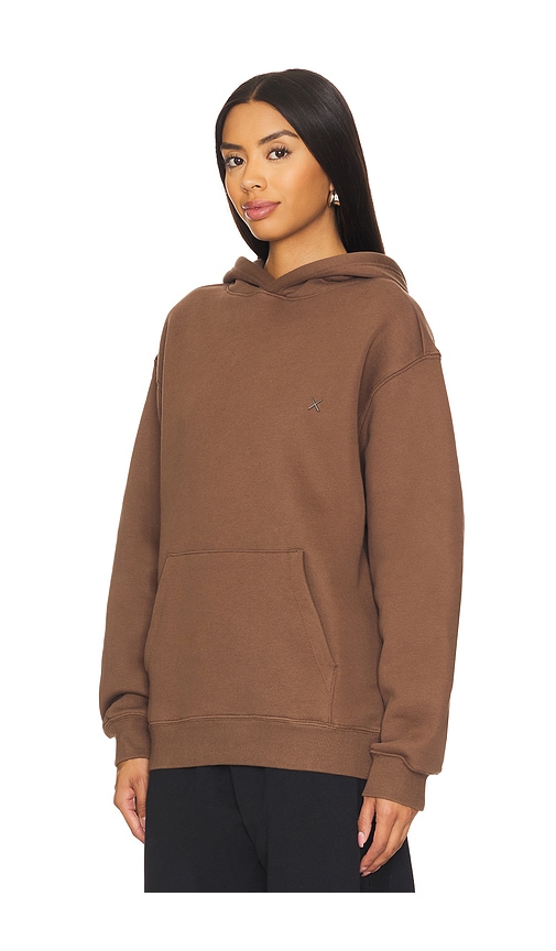 Shop Cuts Divine Fleece Hoodie In Mocha