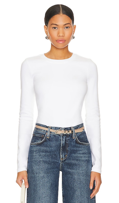 Cuts Tomboy Long Sleeve in White | REVOLVE