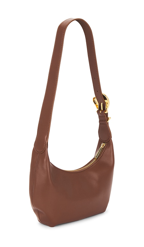  Cuyana Mini Schultertasche Celestia In Burgundy. 