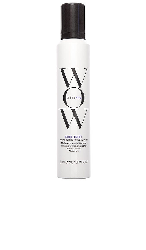 Color WOW Color Control Toning + Styling Foam For Light Hair.
