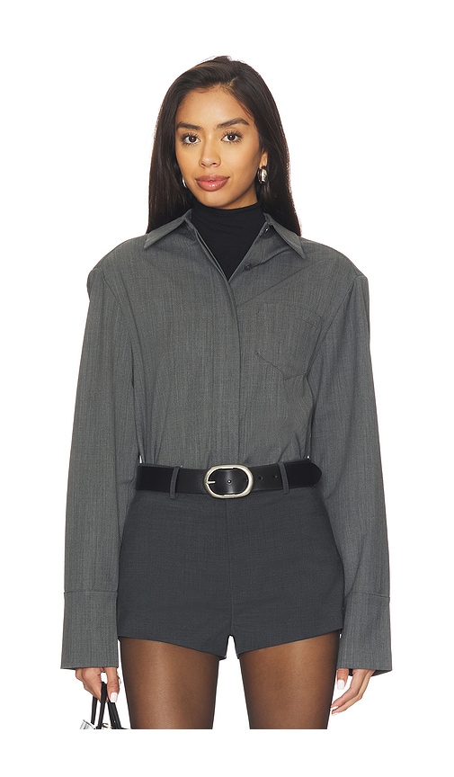 Courtney Zheng Washable Wool Shirt