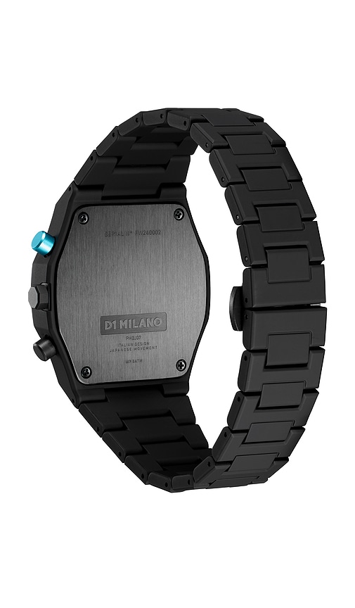  D1 Milano Uhr Polychrono In Black. 