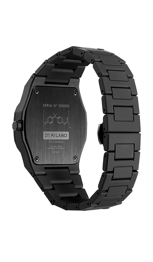  D1 Milano Uhr Polycarbonate 40.5mm In Black. 