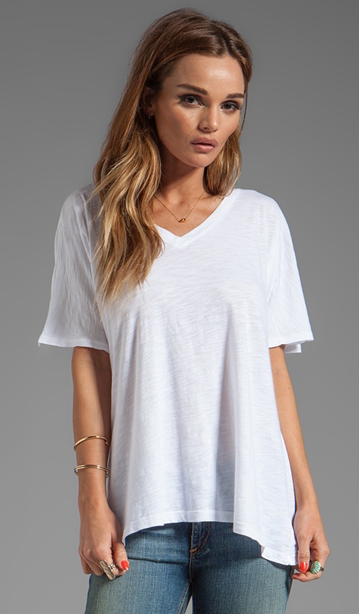 Loose Fit Block V Tee