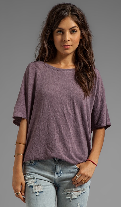 Oversized Open Back Tee