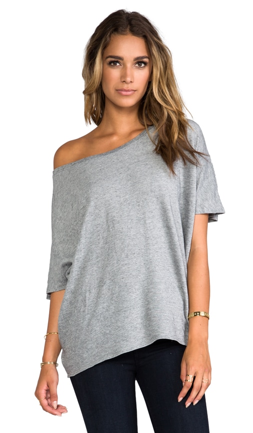 Oversized Open Back Tee