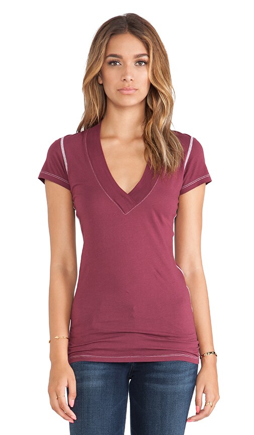 Deep V Tee