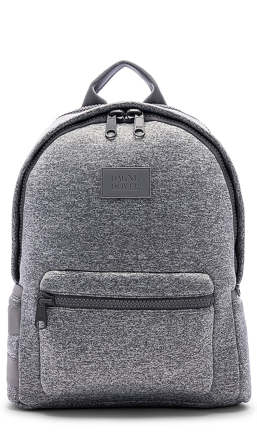 large grey backpack