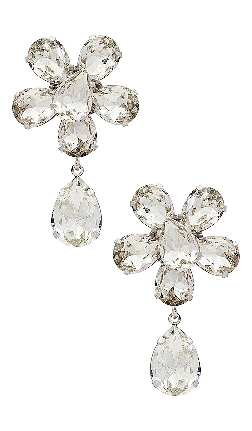 DANNIJO Hannah Earrings in Silver