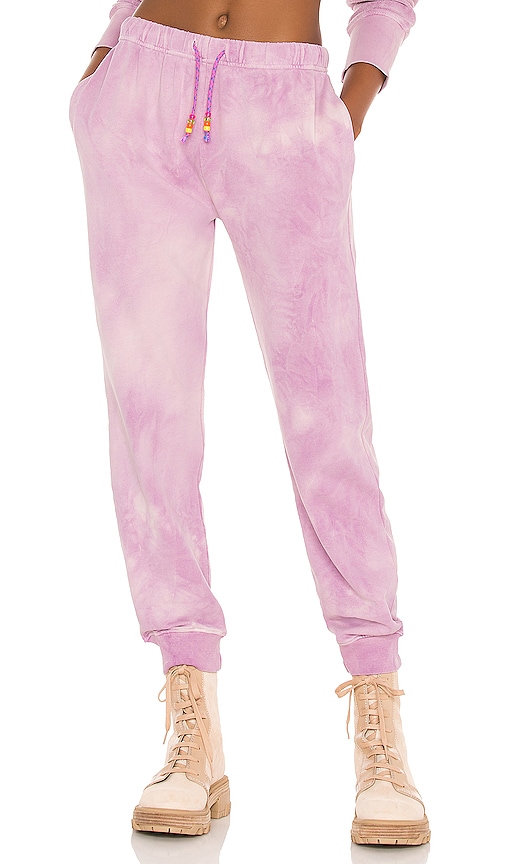 DANNIJO Tie Dye Sweatpants in Pink 