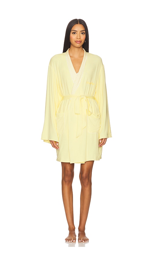 Butter Robe in Lemon. - size S (also in XS)