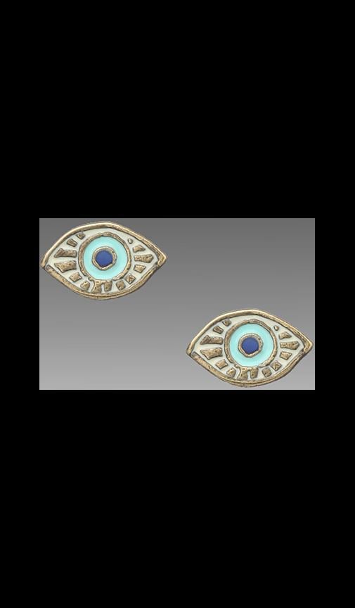 Evil Eye Stud Earrings